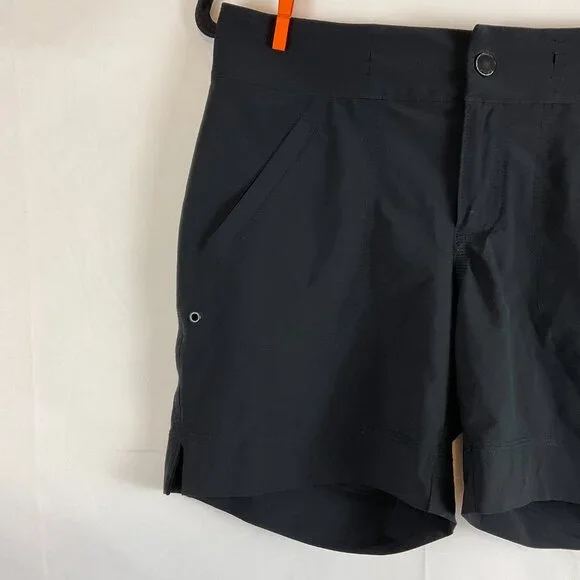 Athleta Rincon Bermuda Shorts 4 Black Pockets - Picture 3 of 10